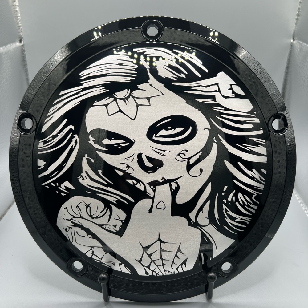Harley day of the dead derby cover for 2016-current touring models only